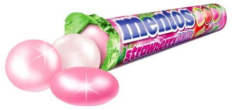 Mentos  Strawberry Mix  37.5g x 40