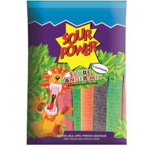 Katjes Sour Power  Bändermix  200g  Btl. x 24