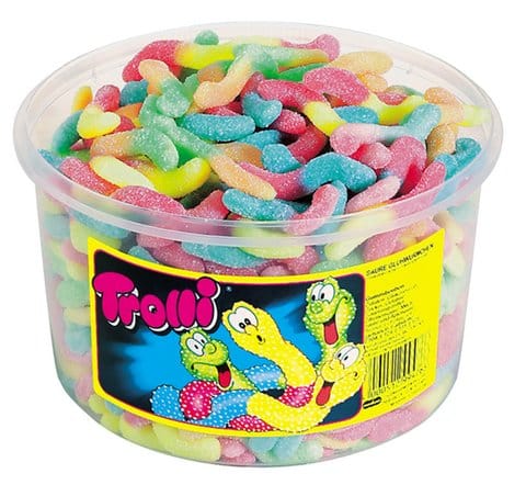 Trolli Glühwürmchen sauer 7g x 150