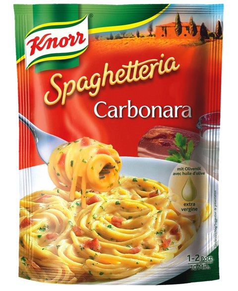 Knorr Spaghetteria  Carbonara  202g  Btl. x 10