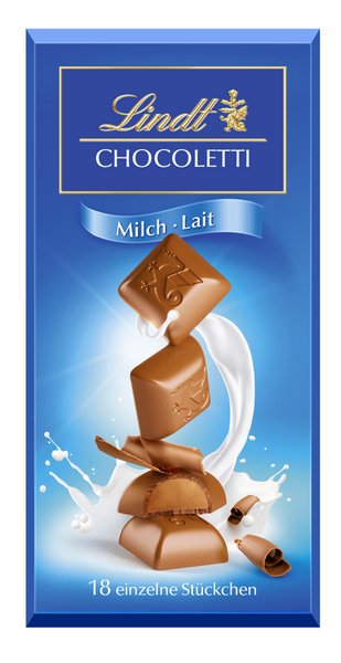 Lindt  Chocoletti Milch  100g x 20