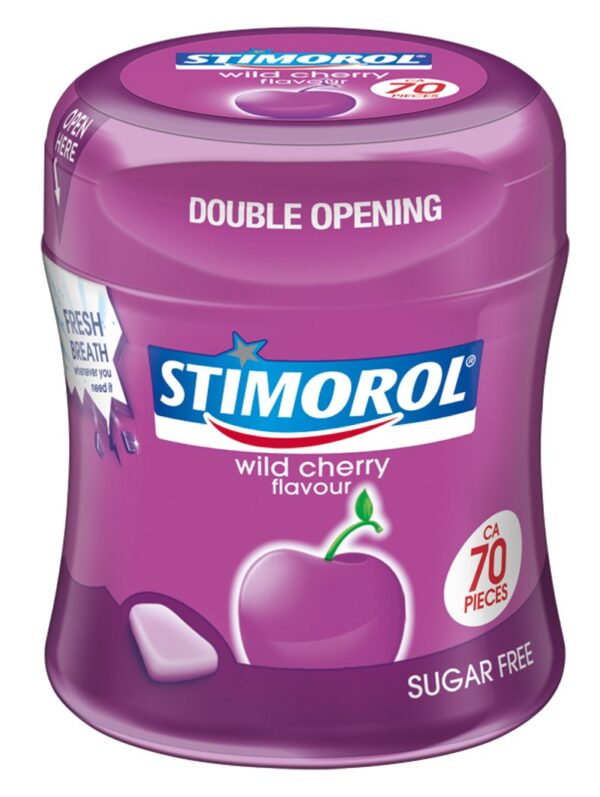 Stimorol  Wild Cherry  101.5g  Bottle x 6