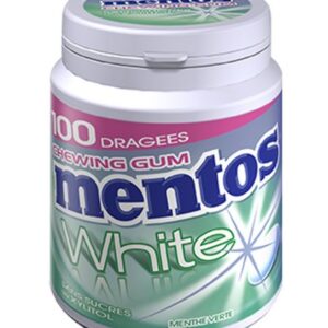 Mentos Gum  White Greenmint  150g x 4