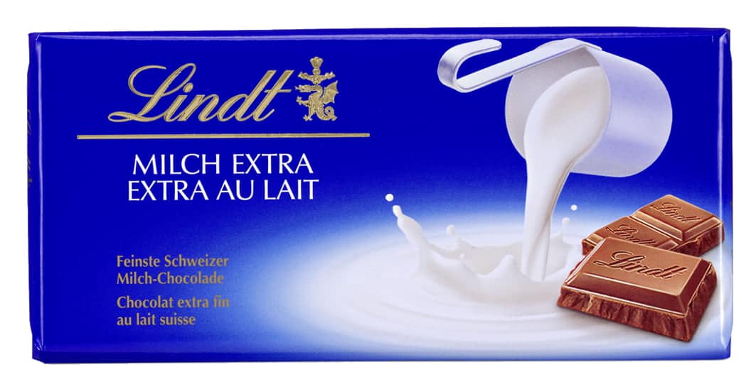 Lindt  Milch Extra  100g x 5