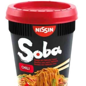 Nissin Soba  Chili  92g  Cup x 8