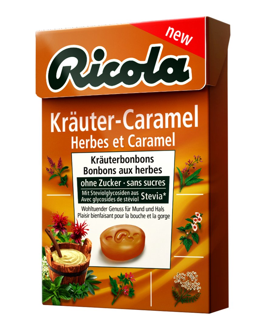 Ricola Box  Kräuter-Caramel  50g x 20