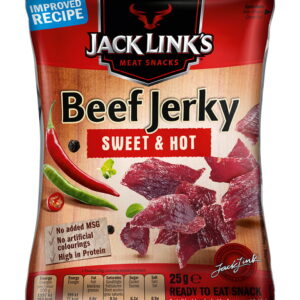 Jack Link's  Beef Jerky Sweet&Hot  25g  Btl. x 12