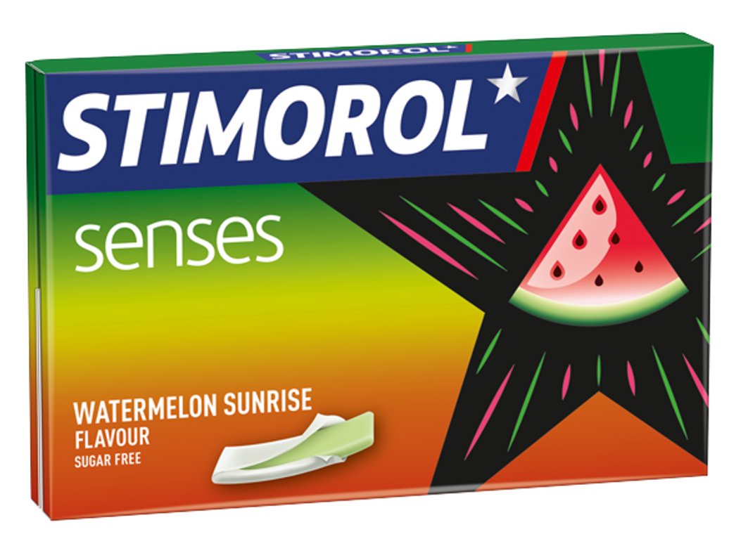 Stimorol Senses  Watermelon Sunrise  23g x 18