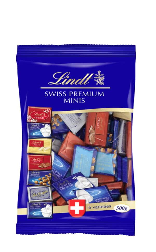 Lindt  Minis  500g x 8