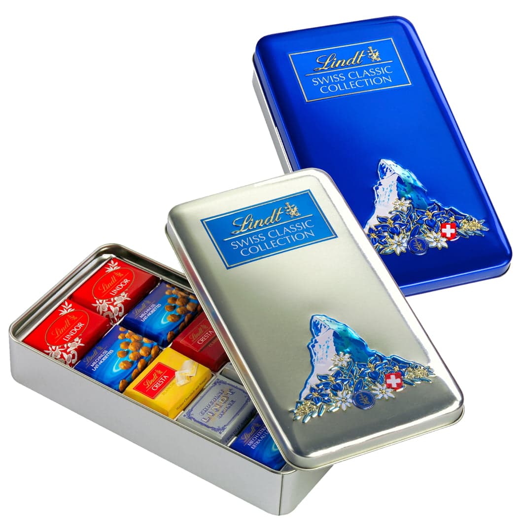 Lindt Swiss Coll.  ass.  185g  Box x 8