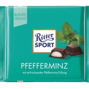 Ritter Sport  Pfefferminz  100g x 12