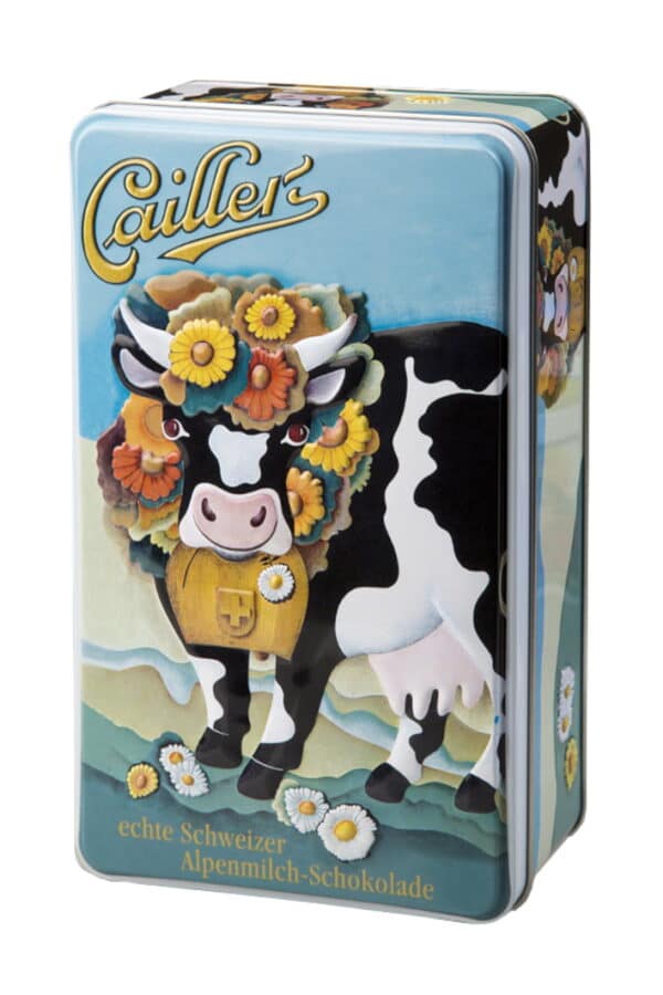 Cailler Souvenirs  Metalldose Kuh  300g x 12