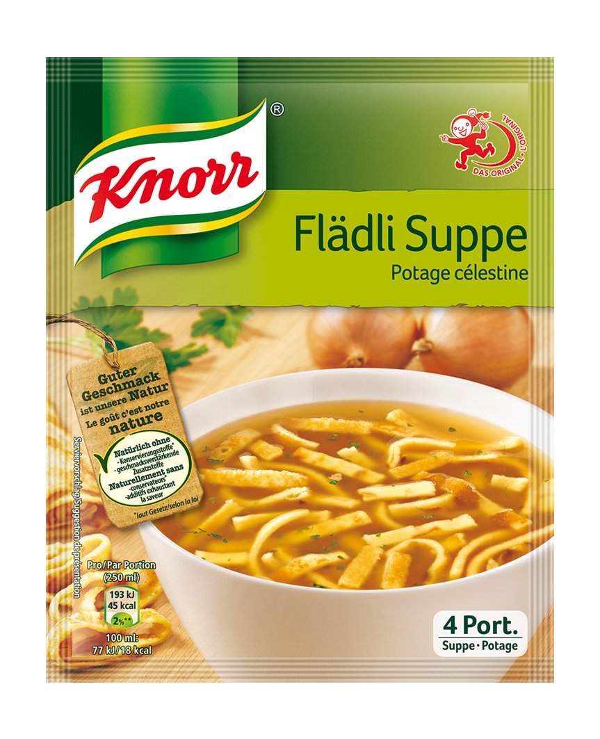 Knorr Flädli Suppe 55g Btl. x 9