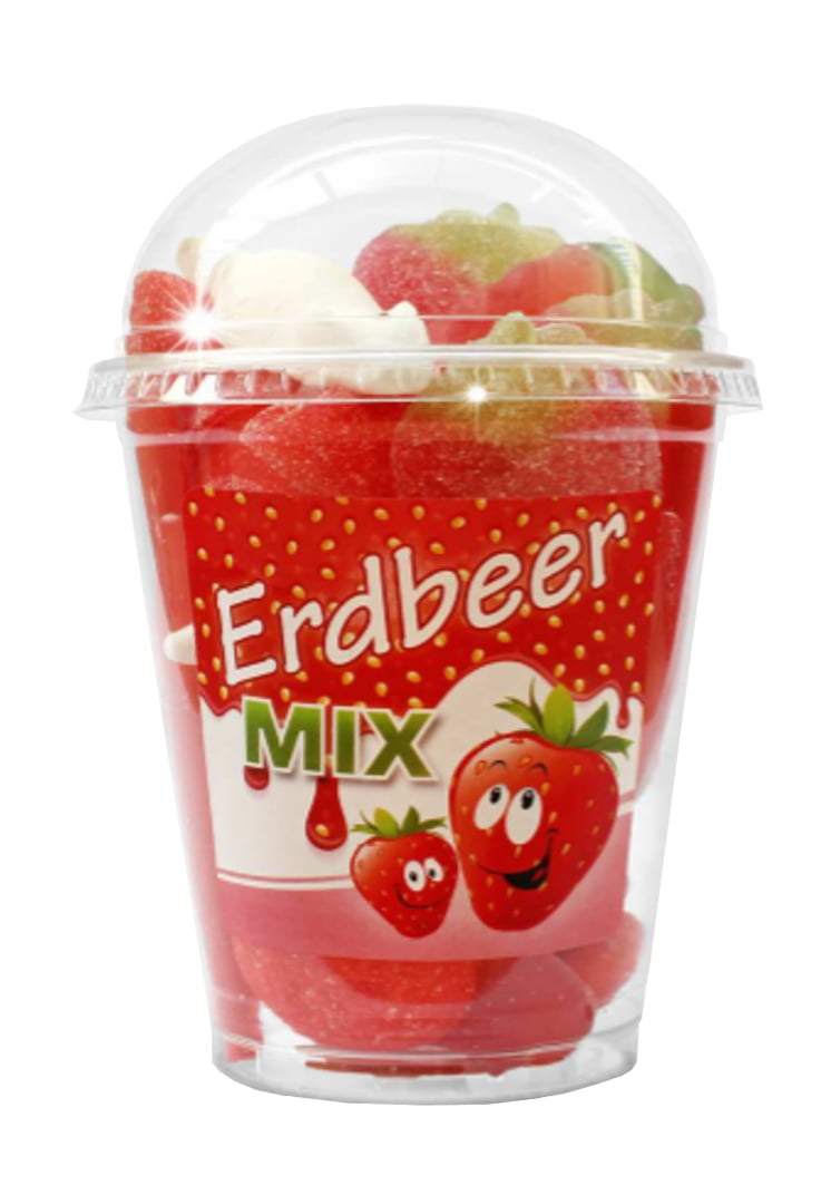 Erdbeer Mix 200g Cup Pet x 12