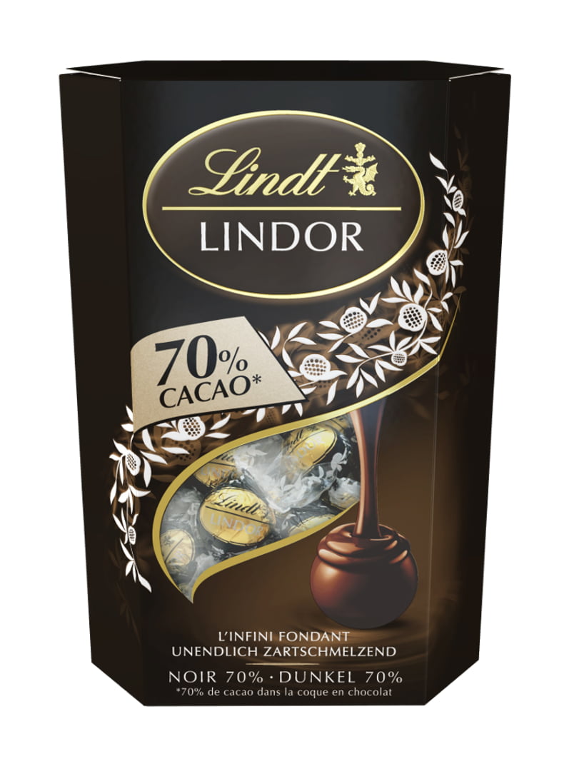 Lindor Kugeln Cacao 70% 200g x 8