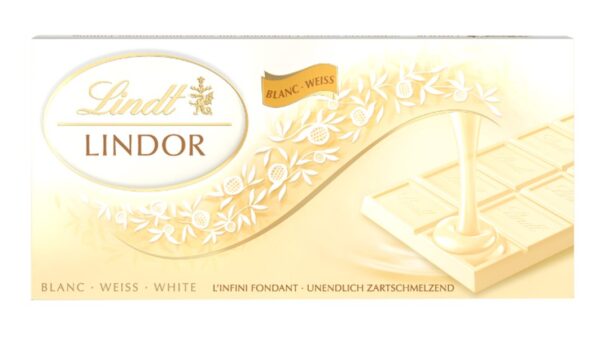 Lindor Weiss 100g x 18