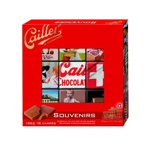 Cailler Souvenirs 18 Carrés 126g x 8