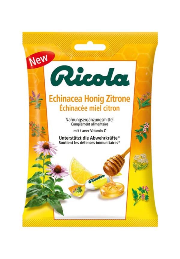 Ricola Echinacea Honig 75g Btl. x 12