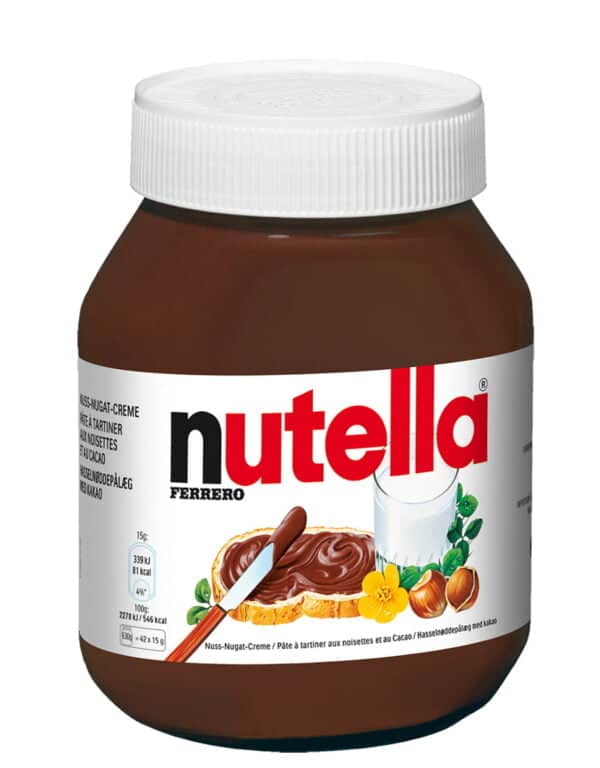 Nutella 630g Glas x 6