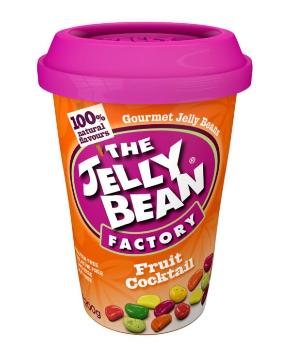 Jelly Bean Fruit Cocktail 200g Cup x 12