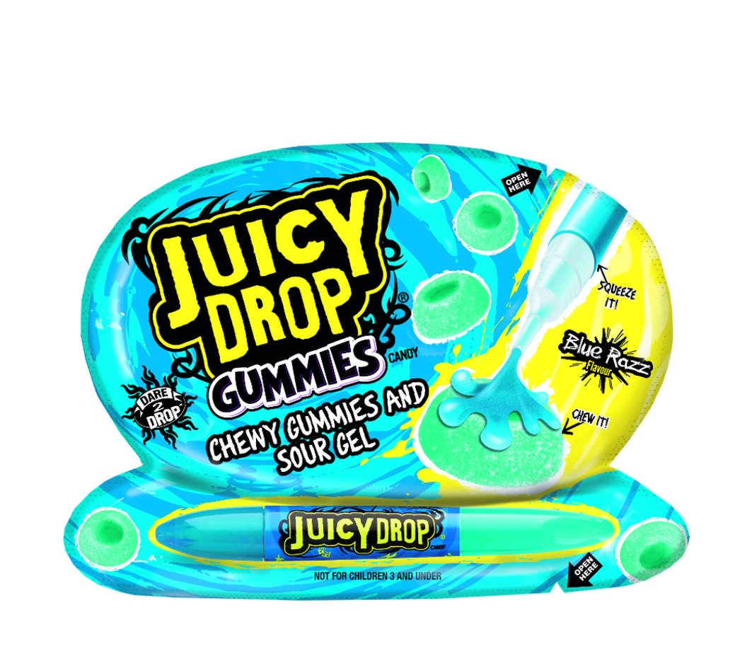 Topps Juicy Drop Gummies 57g x 12