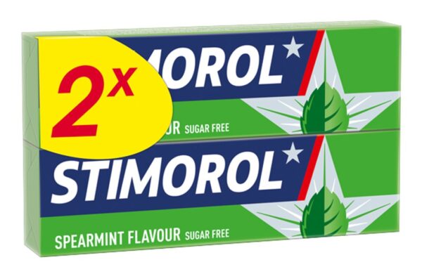 Stimorol Duo Spearmint 2x14g x 25