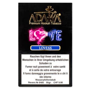 Adalya Wasserpfeifen Tabak Love 50g Stg. x 10