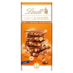 Lindt Les Grandes Caramel Noisette 34% 150g x 13