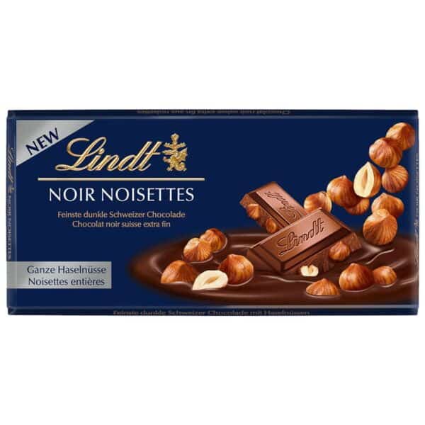 Lindt Noir Noisettes 100g x 16