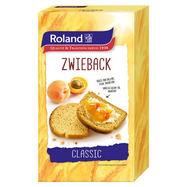 Roland Zwieback 250g x 6