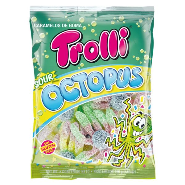 Trolli Saure Octopus 100g Btl. x 12