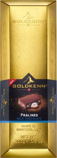 Goldkenn Goldbarren 300gramm 8 Schokoladen