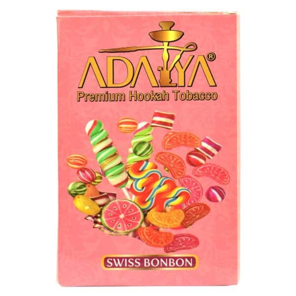 Adalya Wasserpfeifen Tabak Swiss Bonbon 50g Stg. x 10