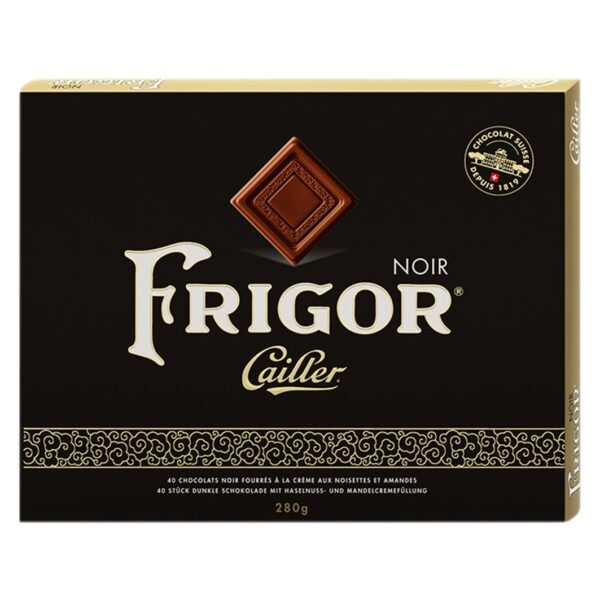 Cailler Frigor Carrés 40 Noir 280g x 8