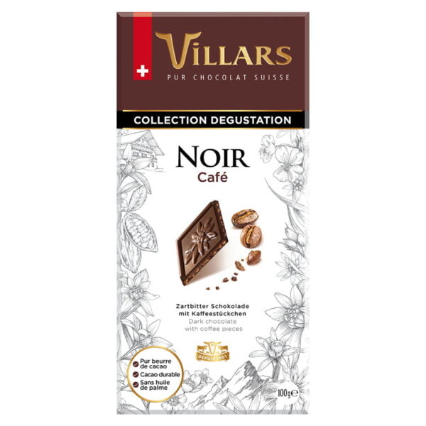 Villars Degustation Noir Café 100g x 16