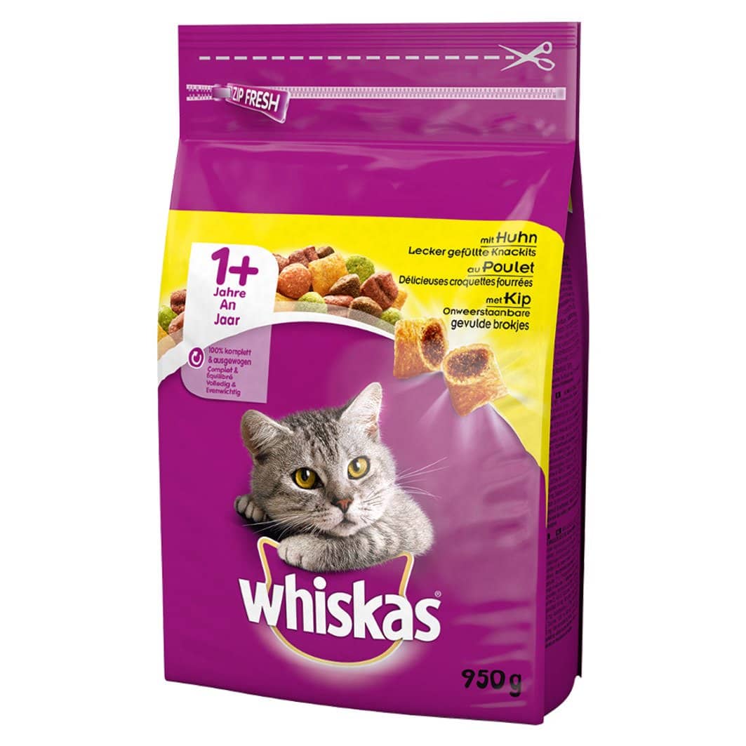 Whiskas Huhn 950g Btl. x 5