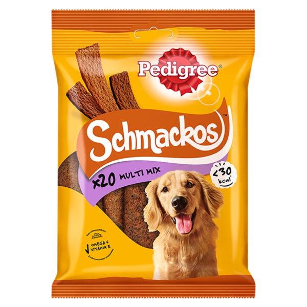 Pedigree Schmackos multi mix 144g x 9