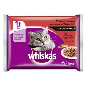 Whiskas Ragout Fleisch 4x100g Btl. x 13