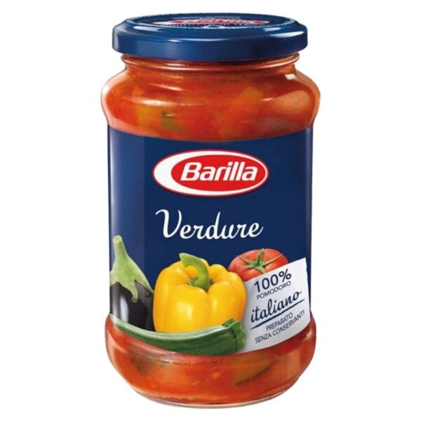 Barilla Sugo Verdure 400g Glas x 6