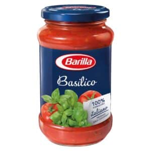 Barilla Sugo Basilico 400g Glas x 6