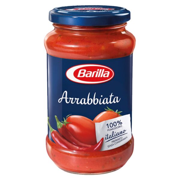 Barilla Sugo Arrabbiata 400g Glas x 6