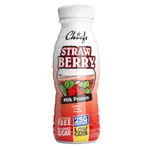 Chiefs Protein Milk Strawberry 330ml x 8