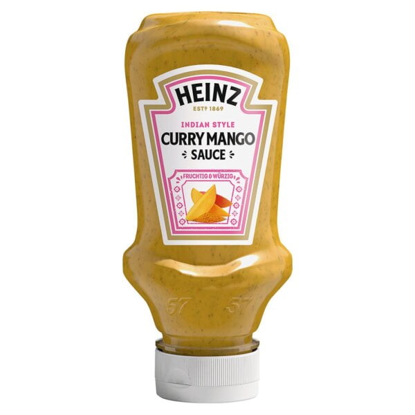 Heinz Curry Mango Sauce 220ml Fl. x 8