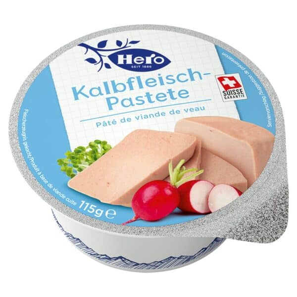 Hero Kalbfleisch-Pastete 115g x 20