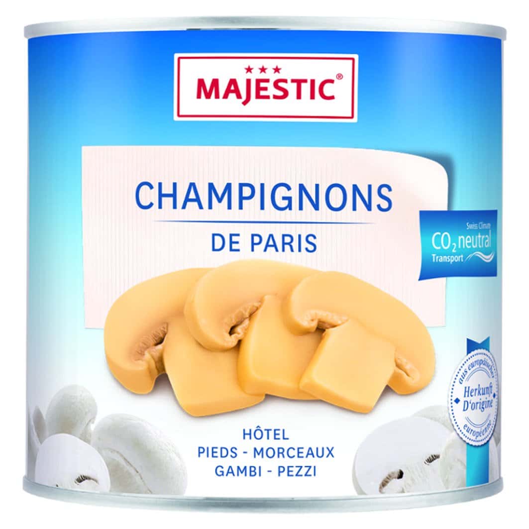 Majestic Champignons geschn. 184g Do x 12