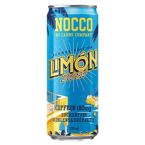 NOCCO BCAA Limon del Sol 330ml Do. x 24