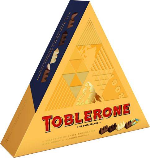 Toblerone Dreieckstafel Tiny Gifting 5 Packungen à 200g Schokolade