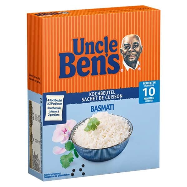 Uncle Ben's Basmati Kochbeutel 500g x 9