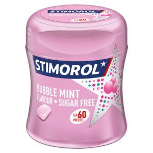 Stimorol Bubble Mint 87g Bottle x 6