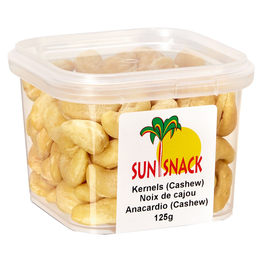 Sun-Snack Cashews 125g Do. x 6
